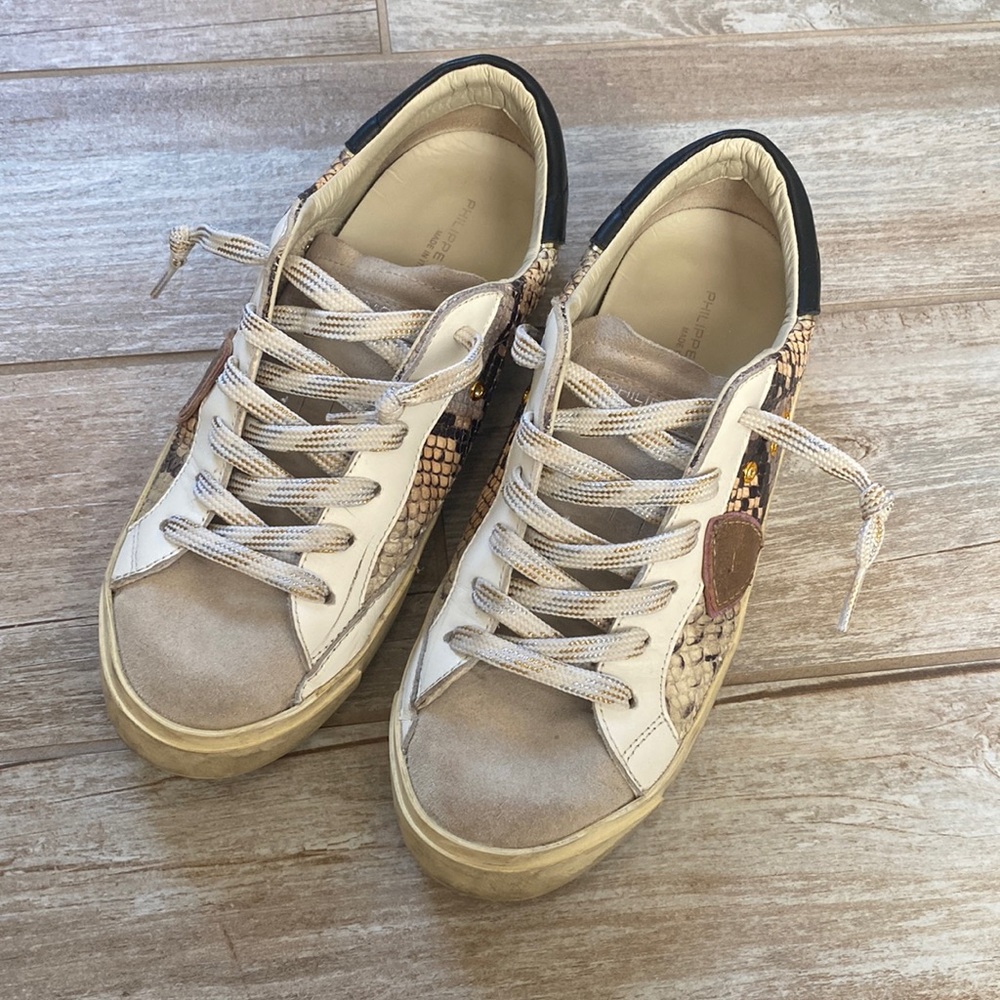 Like new Philippe Model sneakers. Size 39 (8).  Barely worn!!